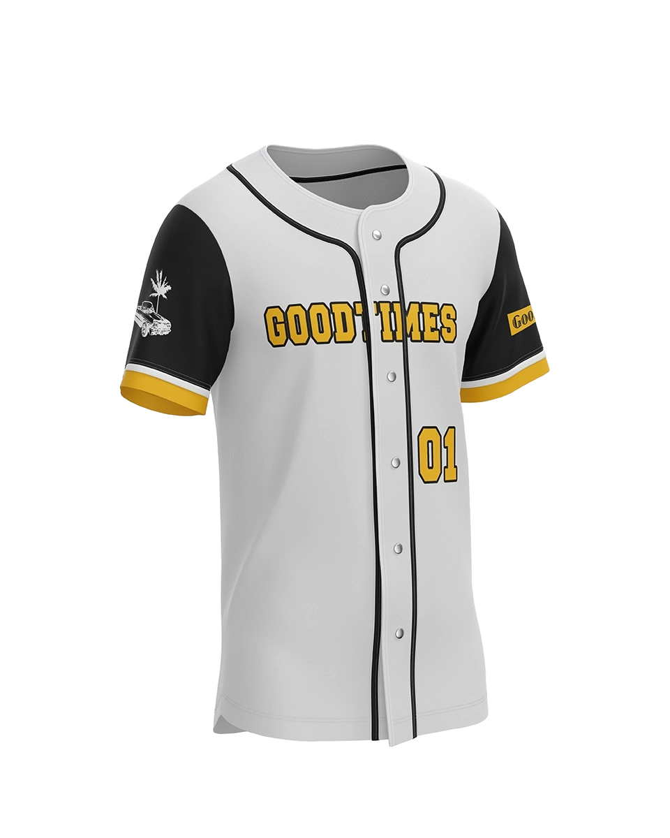 gold baseball jersey