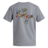Good Times Cartoon T-Shirt- Grey - Image 2
